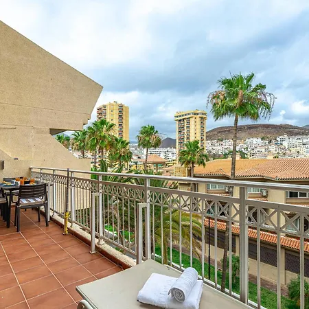 Cristianos - San Telmo Piscina Y Vistas Al Mar 3 Апартаменты *